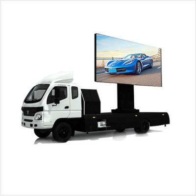 야외 HD 풀 컬러 비디오 트럭 장착 LED 화면 멀티미디어 광고 P10