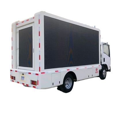 P10 외부 방수 SMD 3535 디지털 LED 모바일 광고 트럭