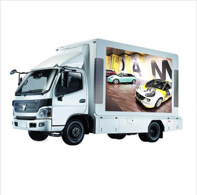 P10 외부 방수 SMD 3535 디지털 LED 모바일 광고 트럭