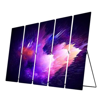 실내 풀 컬러 SMD 미러 1000cd/m2 P2.5 LED 비디오 포스터 화면 640x640mm