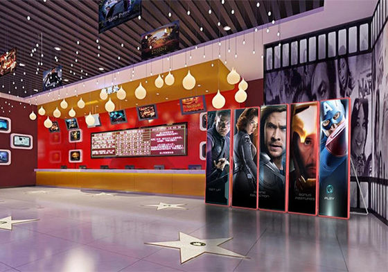 얇은 피치 P2.5 실내 전색 LED 광고 포스터 화면 640x640mm