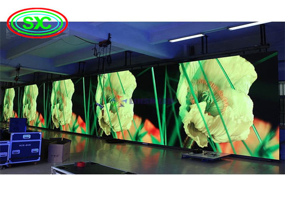 1500cd 밝기 임대 LED 디스플레이 P3.91/P4.81 고해상도 비디오 벽 프로젝션