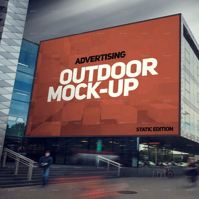 COB 조절 가능한 밝기 RGB 3in1 LED 스크린, 생생한 광고 디스플레이용 LED 스크린 옥외 광고