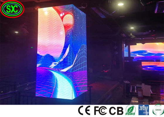 고해상도 실내 배경 무대 주도하는 화면 라이브 이벤트는 비디오 월을 이끌었습니다