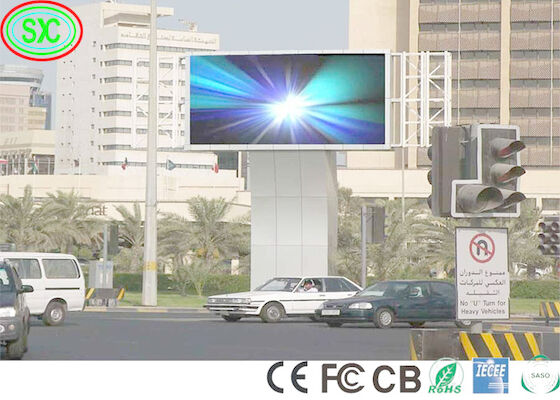 고 휘도 야외 풀 컬러는 CE CB와 P10 야외 RGB 직각삼각형 LED 디스플레이 국무 비디오 월을 방수 처리합니다