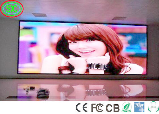 FCC IECEE 6000cd 40000dots/sqm 1R1G1B 스테이지 LED 스크린 풀 컬러 LED 디스플레이