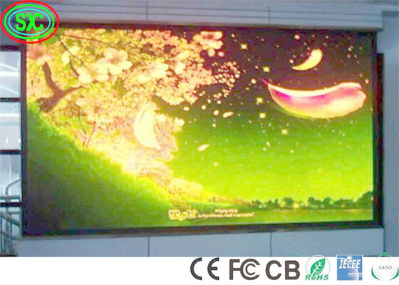 FCC IECEE 6000cd 40000dots/sqm 1R1G1B 스테이지 LED 스크린 풀 컬러 LED 디스플레이