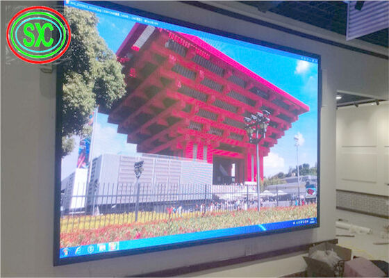 풀 컬러 스테이지 LED 다이 캐스트 알루미늄 스크린 스테이지 배경 27777 포인트 / 평방 미터