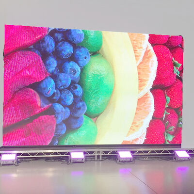 P4 교회 이벤트 무대 배경 임대 LED 비디오 벽 임대 화면