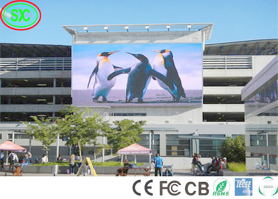 LED 디스플레이 높은 밝기 야외 풀 컬러 P5 P6 P8 P10 CE ROHS FCC CB IECEE 인증