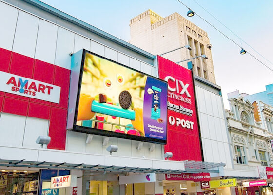 야외 디지털 빌보드 장착 비디오 풀 컬러 P10 대형 LED 광고 디스플레이 화면