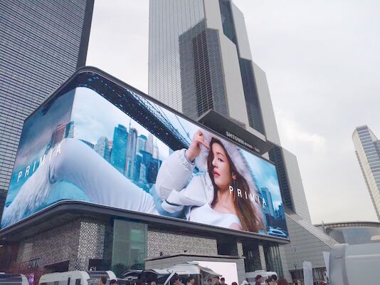 P6 고화질 IP65 야외 거리 고속도로 건물 광고 LED 디스플레이 화면
