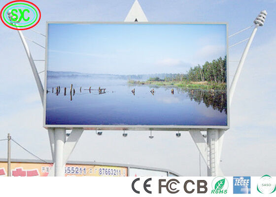 32*16 HD 10000 점/평방미터 P10 야외 LED 빌보드 에피스타 칩 LED 디지털 디스플레이 보드 스테이지 LED 화면
