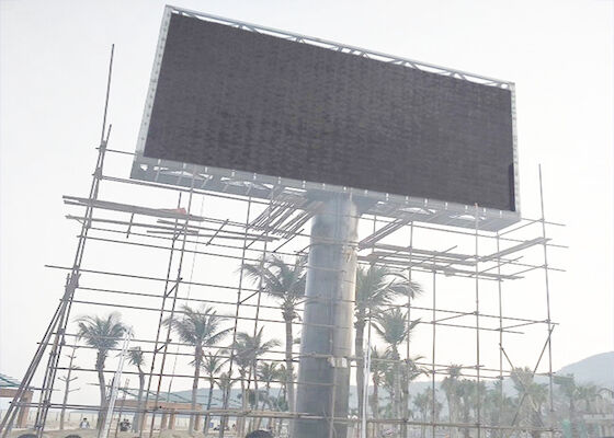 P10 경기장 둘레 LED 게시판 야외 전색 LED 디스플레이