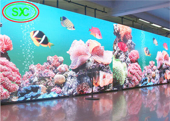 직접 얻은 제품 HD 레솔루레이션 실내 임대 P3.91은 디스플레이  250*250mm 모듈을 이끌었습니다