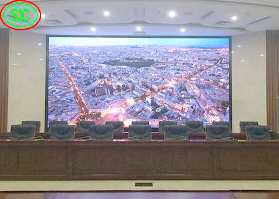실내 풀 컬러 3840hz LED 패널 비디오 화면 회의용 실내 풀 컬러 LED 디스플레이