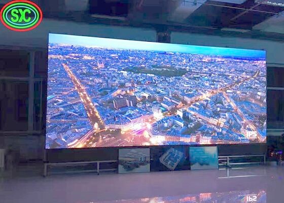 1300cd/m2 P2.6 실내 렌터 스테이지 패널 SMD2121 500x500mn 스테이지용 LED 스크린