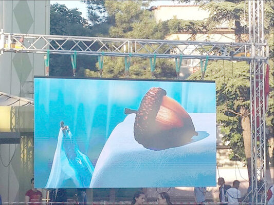 실내 야외 실내 전체 색상 P3 LED 비디오 벽
