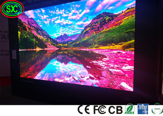 FCC 400W/sqm 고정형 실내 LED 디스플레이 피치 2.5mm 실내 풀 컬러 LED 디스플레이 풀 컬러 실내 LED 디스플레이