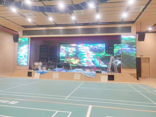 실내 전체 컬러 LED 디스플레이 화면 HD P3 고정 설치 스테이지 LED 비디오 벽