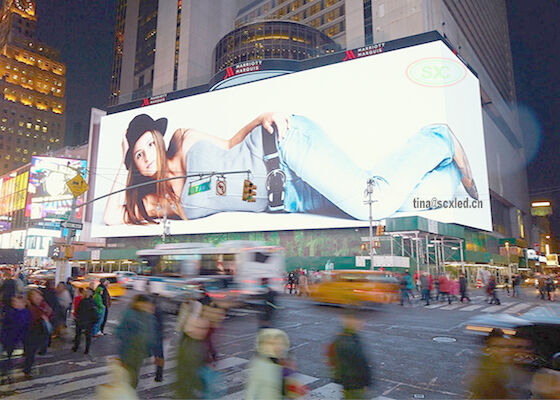 중국 HD 야외 P8 SMD 전체 컬러 LED 광고 게시판 쇼핑몰 광장