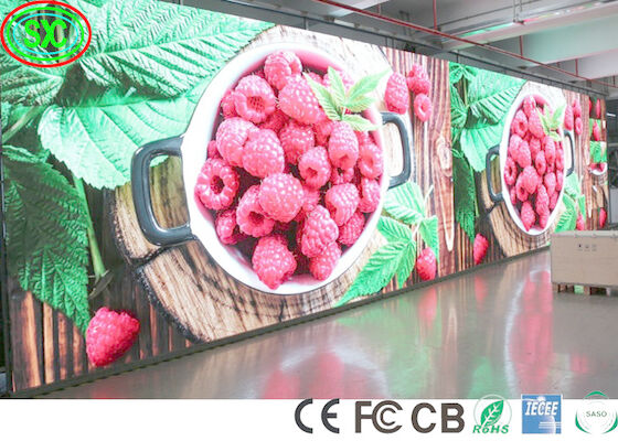 IECEE 1300cd/m2 무대 임대 LED 배경 P3.91 SMD2121 전색 LED 디스플레이 화면