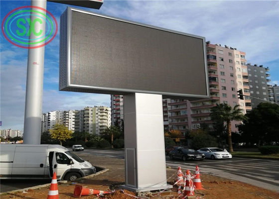 좋은 가격 아름다운 골조 1R1G1B는 길의 옆에 기둥과 6 밀리미터 가득 찬 리드된 컬러 빌보드를 던집니다 온라인으로