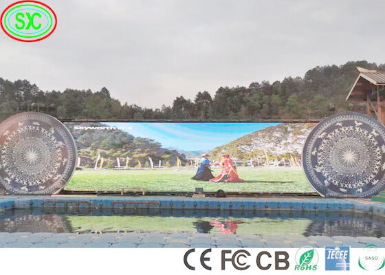 P3.91 교회, 쇼, 행사 및 결혼식용 LED 임대 디스플레이 3년 보증
