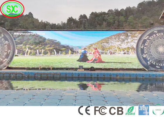 P3.91RGB 실내 LED 모니터/LED 패널 광고 768 X768mm 캐비닛