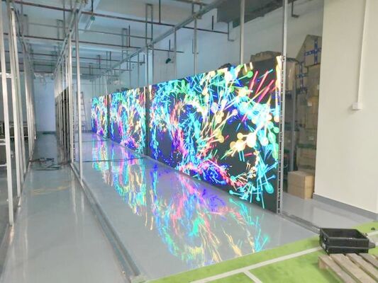 2000cd/Sqm 밝기 투명 LED 화면, 풀 컬러 광고 LED 광고판