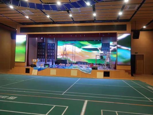 P3.91mm 실내 하이 픽셀 풀 컬러 LED 디스플레이 패널 500x500mm IP65 방수