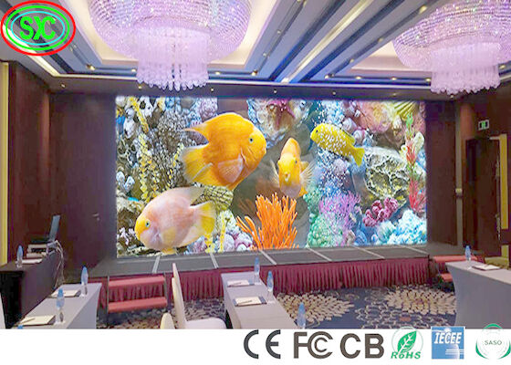 임대 1200nits P3.91 실내 전색 LED 디스플레이 450W 전색 LED 디스플레이