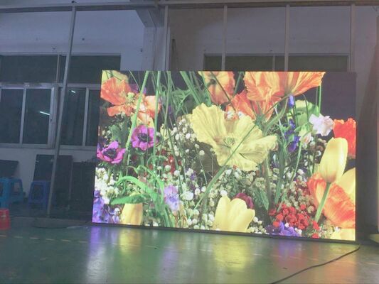 광고 이벤트 및 더 높은 밀도 P4 비디오 벽을 위한 실내 풀 컬러 LED 디스플레이