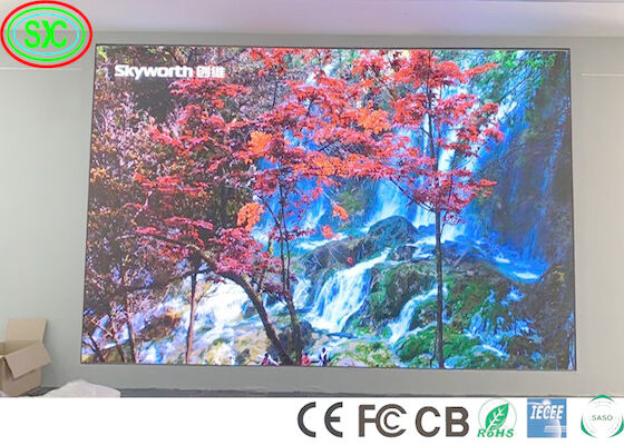 SABER SASO 실내 전색 LED 디스플레이 P2.5 프로그래밍 가능한 6500cd/m2 LED 디스플레이