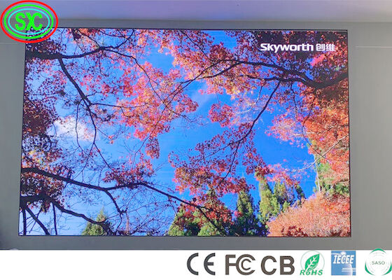 SABER SASO 실내 전색 LED 디스플레이 P2.5 프로그래밍 가능한 6500cd/m2 LED 디스플레이