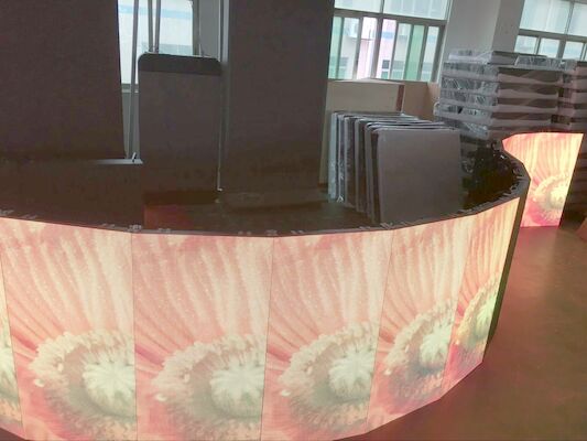 무대 LED 화면 활동 쇼 야외이 LED 화면 높은 것 5000 밝기 비디오 월 P3.91 P4.81 500x500mm 국무