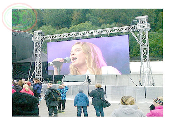 P3.91 LED 벽 LED 화면, 모든 액세서리와 함께 HD LED 디스플레이 리모컨