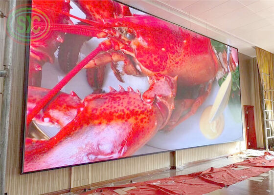 7680Hz 실내 LED 벽 LED 디스플레이 P2.6 P2.9 P3.91 P4.82 VX400 비디오 프로세서와 함께 LED 화면
