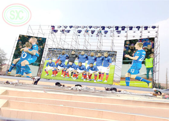 P3.91 P4.81 전체 컬러 렌터 스크린 야외 성능 디지털 사이니지 LED 스크린