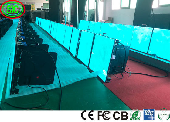 임대용 패널 500x500mm SMD 스테이지 LED 스크린 2.604mm 피치 포 콘서트 풀 컬러 LED 디스플레이 스크린