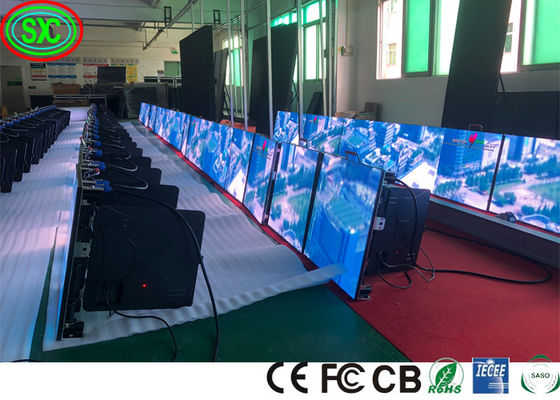 임대용 패널 500x500mm SMD 스테이지 LED 스크린 2.604mm 피치 포 콘서트 풀 컬러 LED 디스플레이 스크린