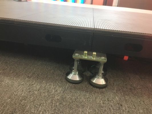 실내 외관 4.81mm 픽셀 방수 LED 댄스 플로어 패널 IP65 500x500mm