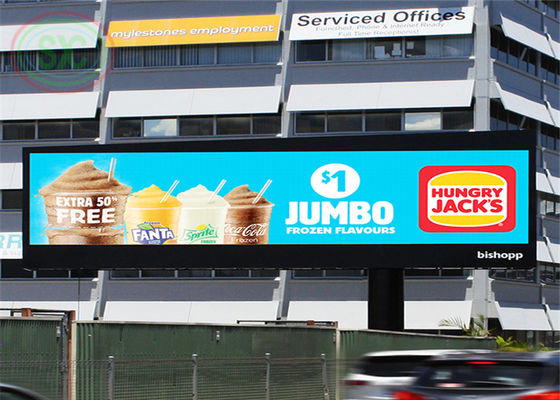 야외 LED 표지판 표시