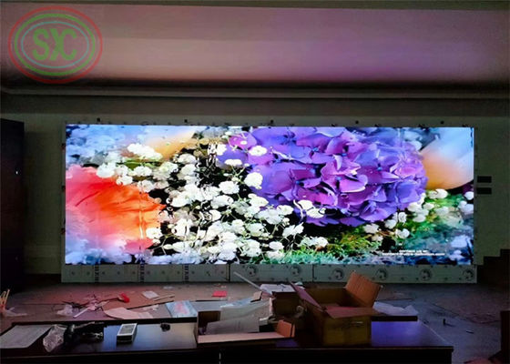 낮은 소비로 LED 벽 P3, P391, P4.81 학술 회의용 LED 화면
