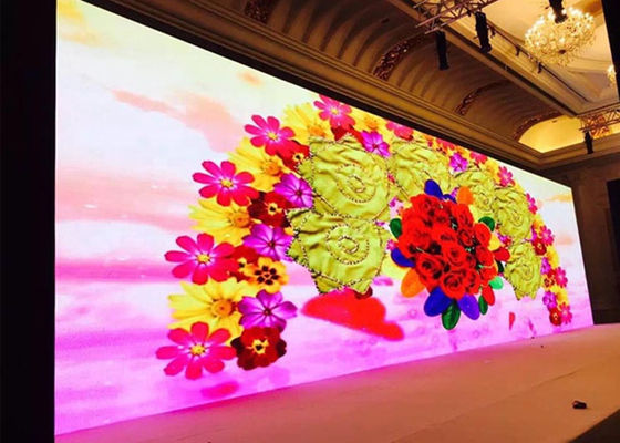 실내 SMD 3535 P4 HD 전색 전자 프론트 서비스 LED 디스플레이