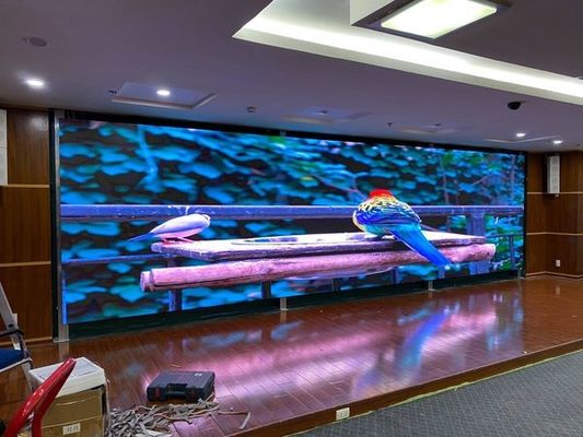 P2 풀 컬러 실내 풀 컬러 다이 캐스트 알루미늄 차시 렌터 LED 모니터