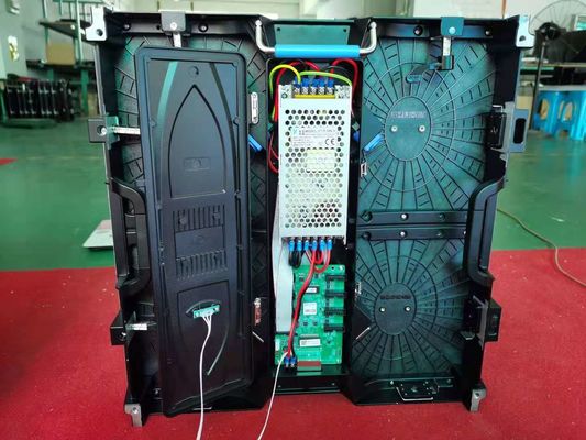 소음 없는 초 얇은 벽 실내 야외 P4 임대 LED 디스플레이 광고 3 년 보증
