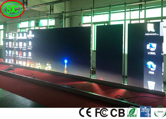 작은 피치 P2.35 LED 디스플레이 임대, 실내, 2500nits 밝기, 높은 밀도