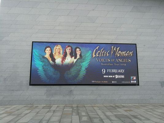 듀얼 사이드 P6 LED 디스플레이 6mm 픽셀 IP65 방수