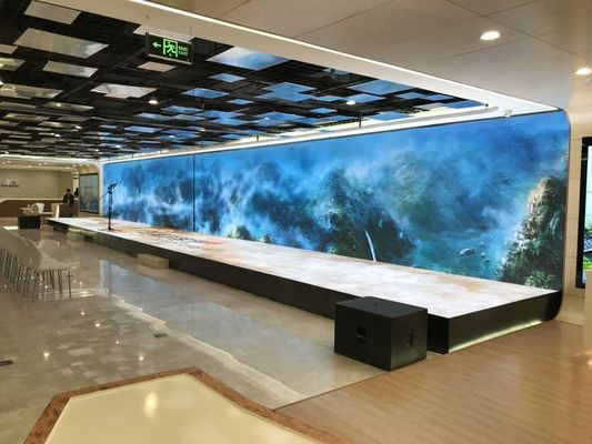 P4 SMD LED 다이 캐스트 알루미늄 스크린 / 실내 다채색 비디오 벽 LED 디스플레이, 3년 보증